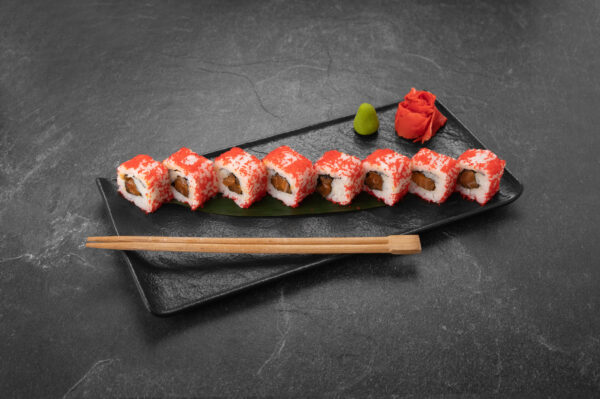 Red Masago Salmon Yukke Maki